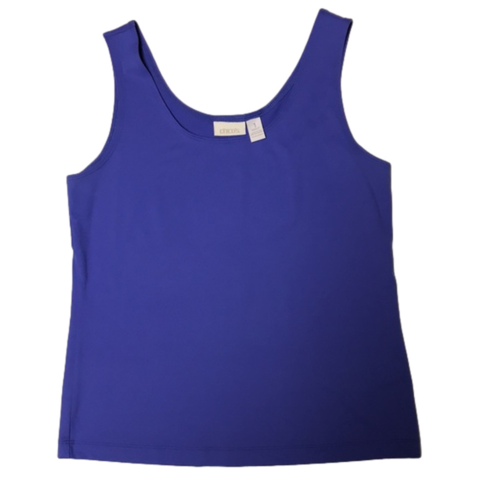 𝅺chicos nylon/spandex cobalt blue size 1 or 8 or M